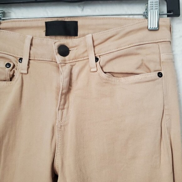 Vince Black Label Skinny Ankle Almond Jeans Pants - Picture 3 of 5